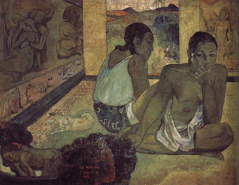 Paul Gauguin Dream china oil painting image